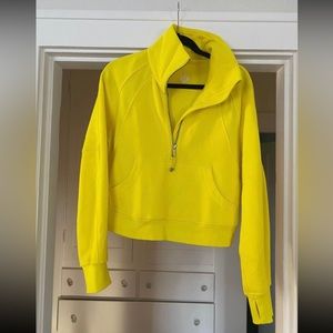 Lululemon Oversized Scuba Funnel Neck Half Zip